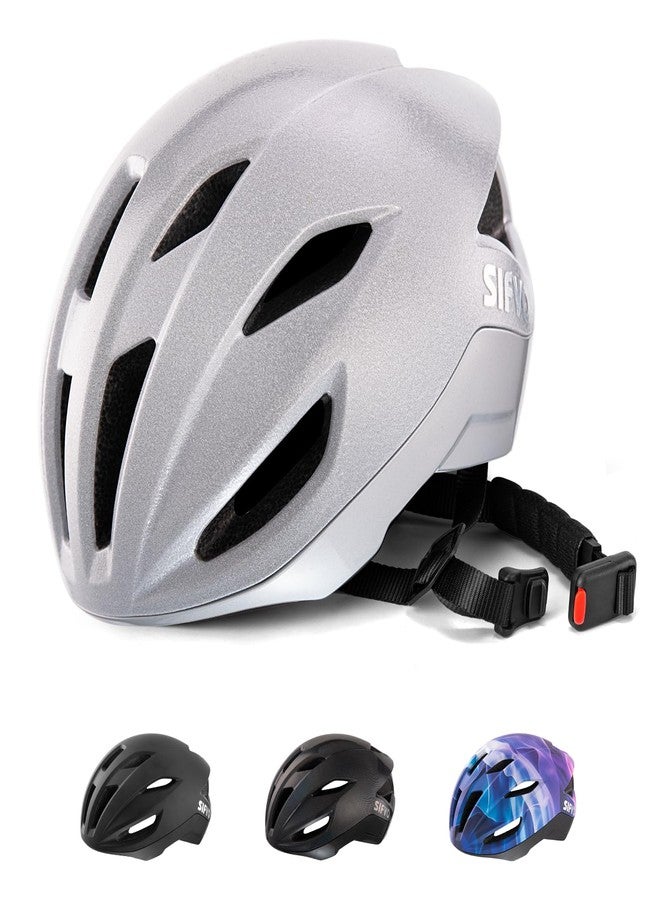 SIFVO Adult Bike Helmet, SIFVO Road Bike Helmet Adjustable, Magnetic Buckle Lightweight Cycle Helmet for Men and Women Commuting Cycling Scooter Helmet - Image 1