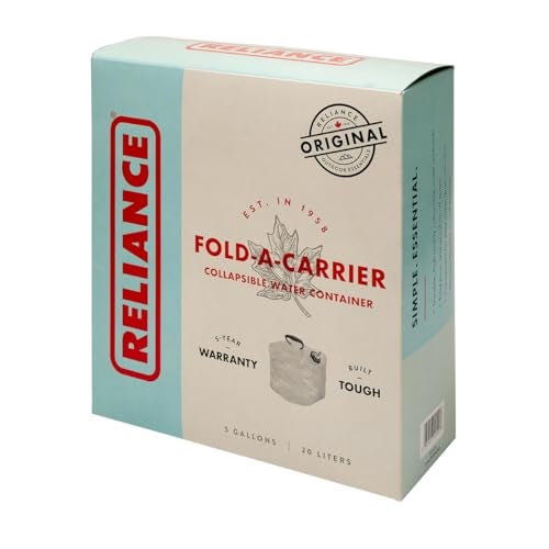 Reliance Controls Reliance Products Fold-A-Carrier 5 Gallon Collapsible Water Container - Image 4