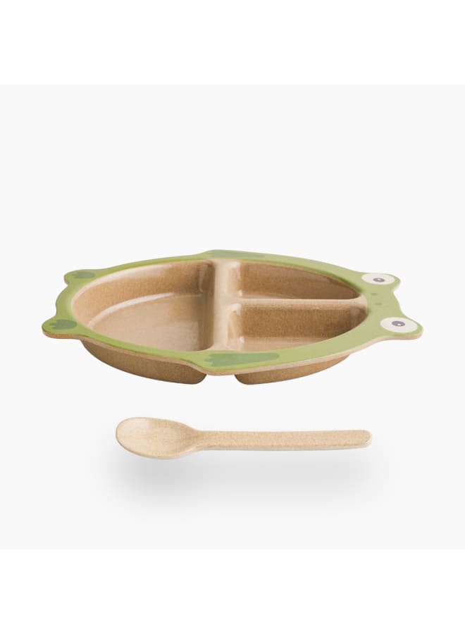 Zinnia Melamine Baby Plate – Safe & Lightweight - Image 2