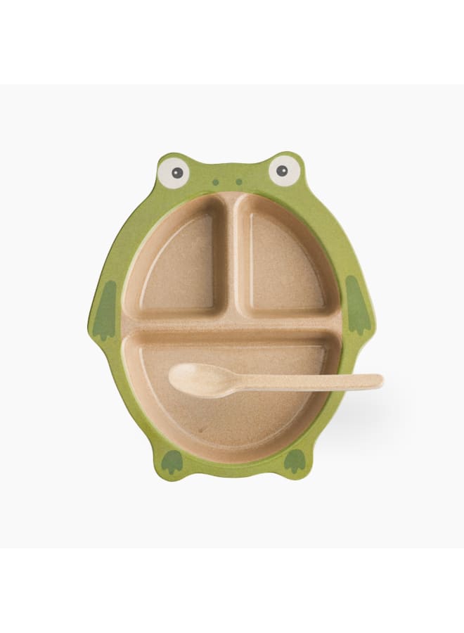 Zinnia Melamine Baby Plate – Safe & Lightweight - Image 1