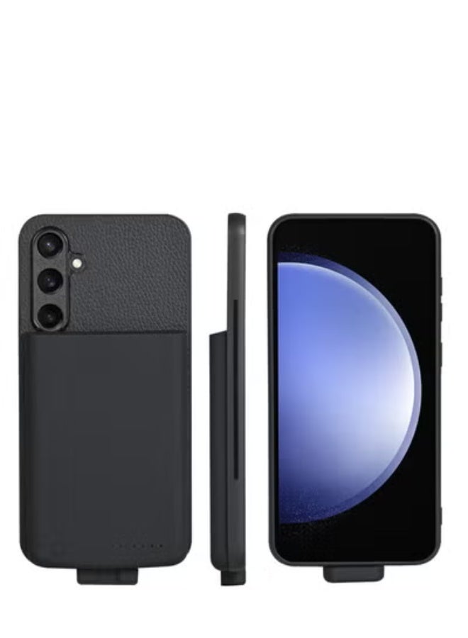 GULFLINK 5000mah Portable Magnetic Wireless Fast Charger Power Bank Battery Case for Samsung S23fe - Image 2