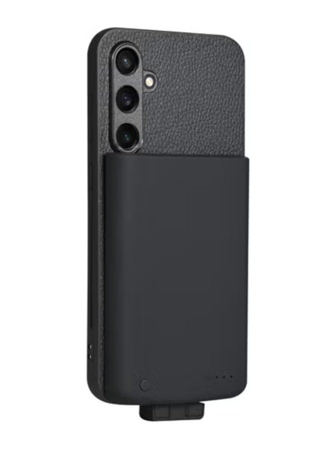 GULFLINK 5000mah Portable Magnetic Wireless Fast Charger Power Bank Battery Case for Samsung S23fe - Image 3