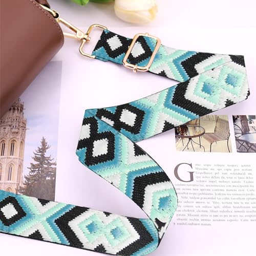 Grosun Purse Strap Crossbody Straps for Purses Bag Strap Shoulder Strap Guitar Strap Purse Replacement Straps for Handbags - Image 3