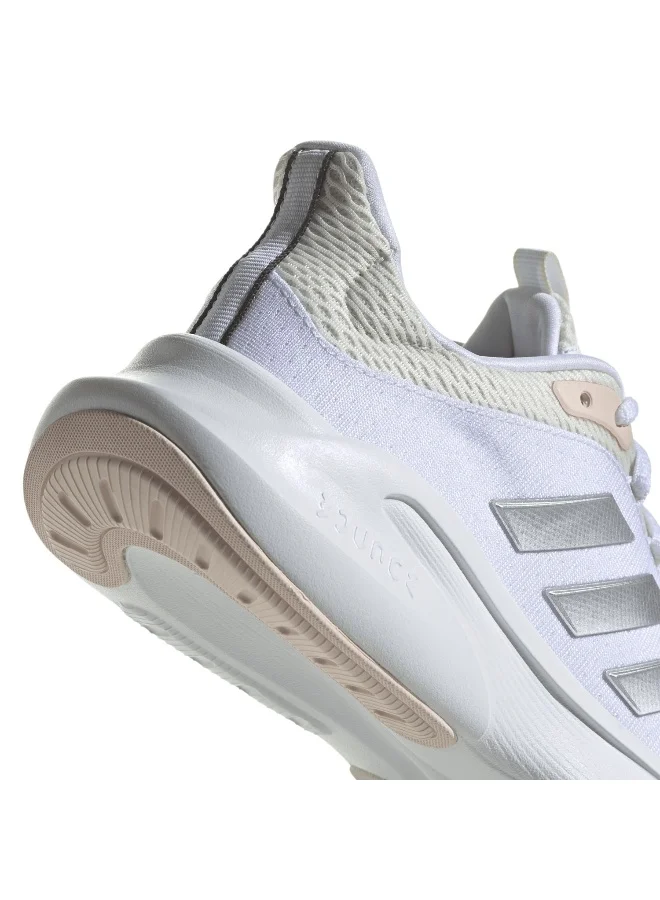 adidas ألفا إيدج + سنيكرز جري أبيض 3.5