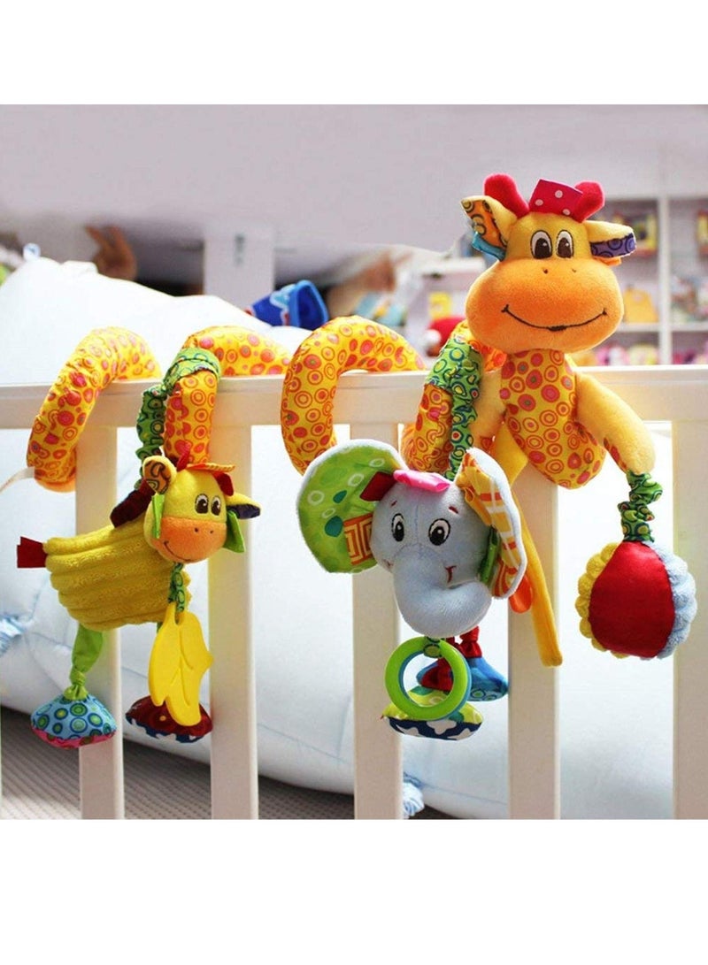 Hanging Stroller Toys for Car Seat Baby Stroller Plush Toys Giraffe Decoration Toy for Infants Toddlers - Image 5