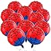 AXBMM 12 PCS 18 Inch Spider Themed Foil Balloons Happy Birthday Balloon for Vibrant Party Decorations Durable Reusable Foil Mylar Balloons Perfect for Spider Birthday Party Supplies - Image 2