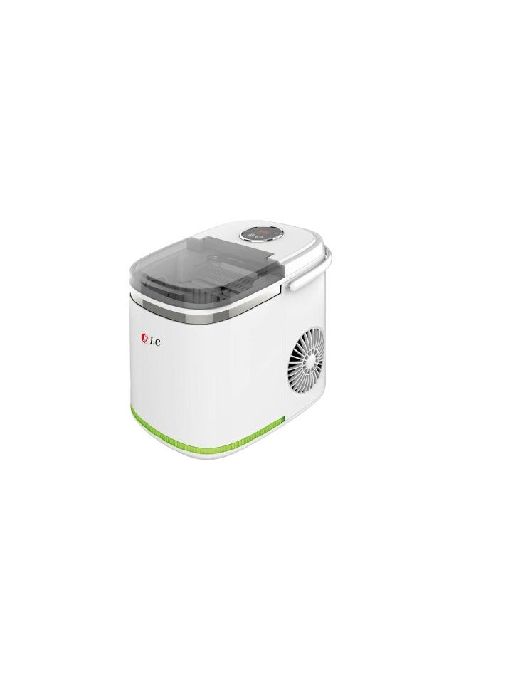 Professional Ice Maker with Core Technology – 2.2L Capacity, Portable Design, Food-Grade Exhaust Port, Ideal for Office & Home