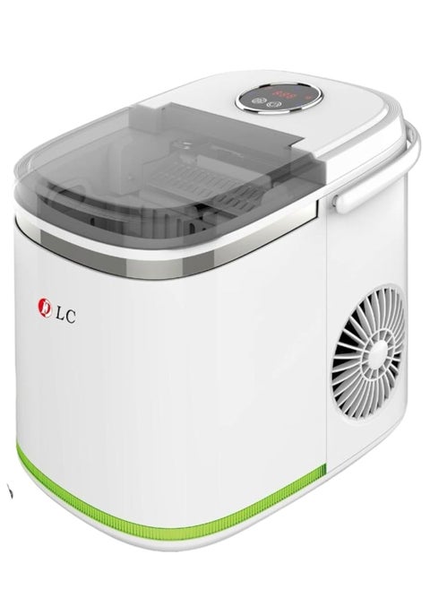 Professional Ice Maker with Core Technology – 2.2L Capacity, Portable Design, Food-Grade Exhaust Port, Ideal for Office & Home