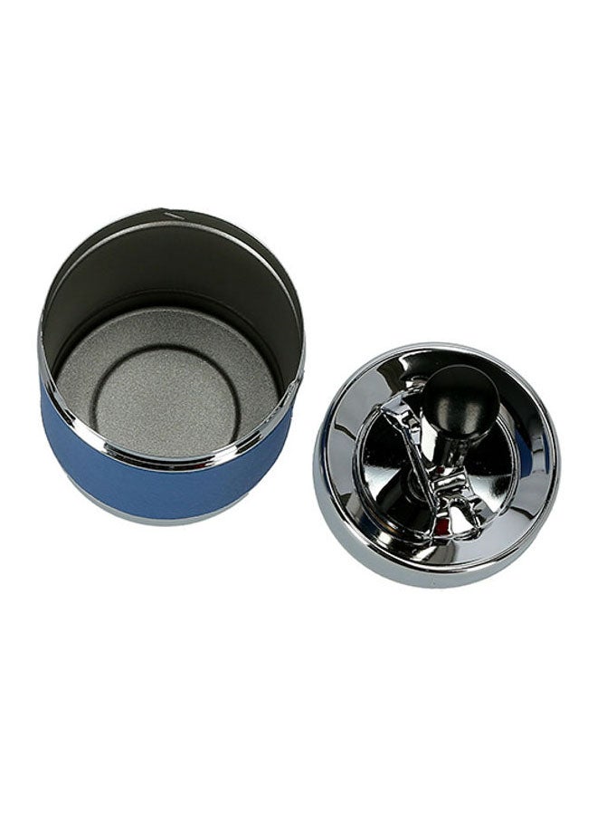 Royalford Metal Ashtray Blue/Silver 20cm - Image 3