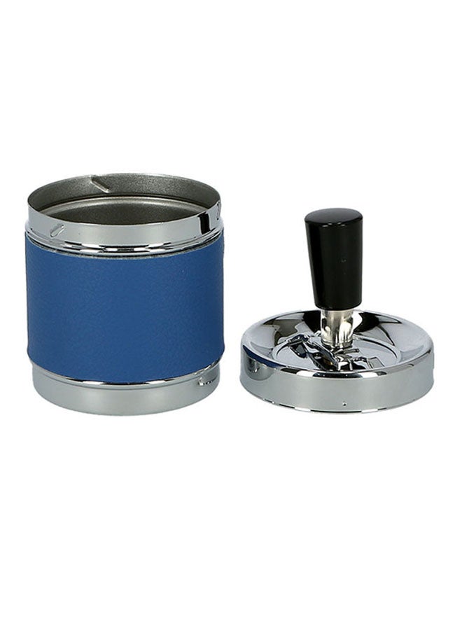 Royalford Metal Ashtray Blue/Silver 20cm - Image 2