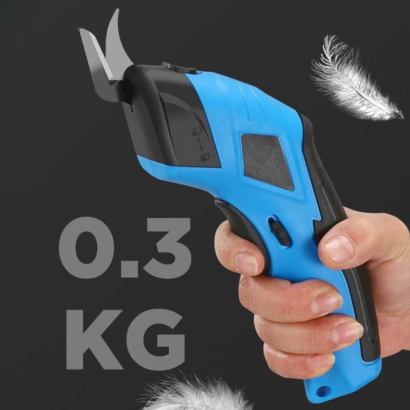 Cordless Electric Scissors with Two Blades(45°+75°), Electric Cardboard Cutter Electric Fabric Scissors for Fabric, Carpet, Leather, Cardboard - Image 4