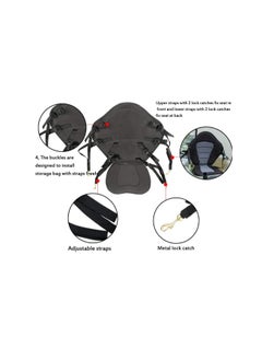 Winner Deluxe Kayak Seat Padded Comfortable With Storage Bag For Canoe Fishing Boating And Suitable For All Winner Kayaks  - Image 2