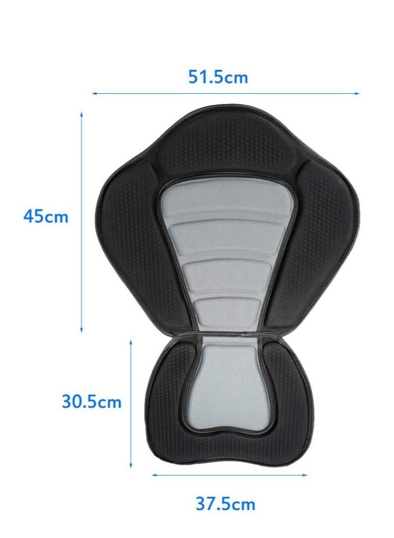 Winner Deluxe Kayak Seat Padded Comfortable With Storage Bag For Canoe Fishing Boating And Suitable For All Winner Kayaks - Image 3