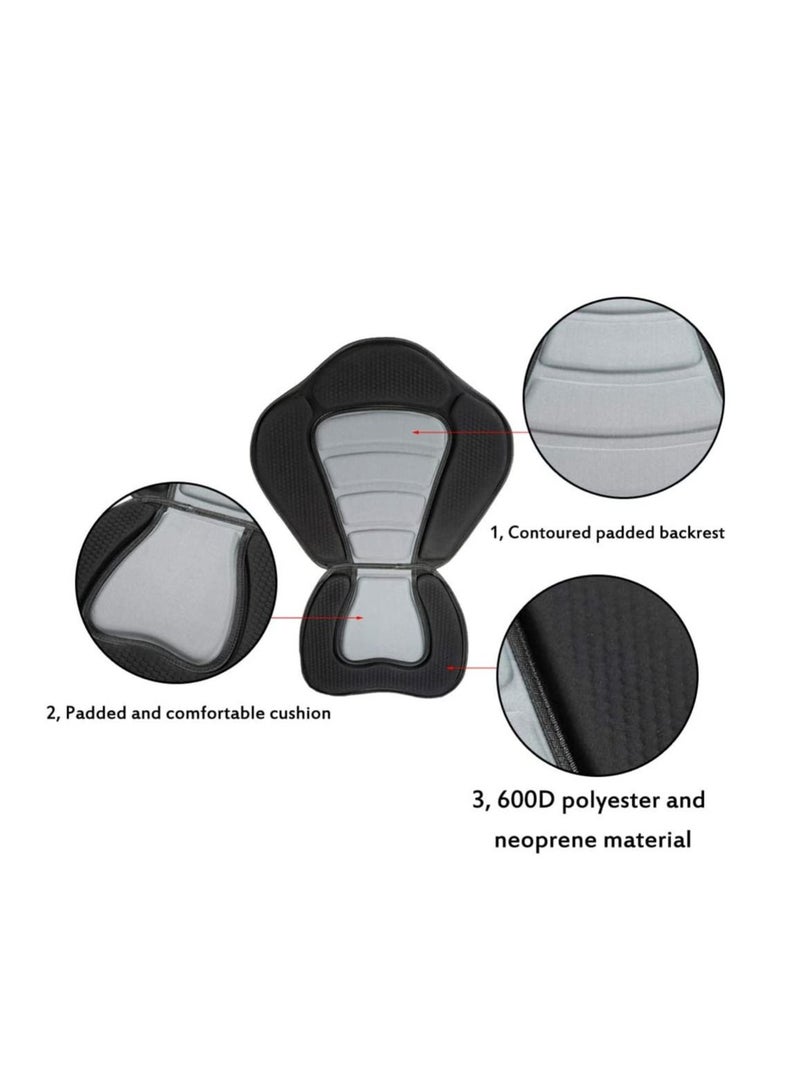 Winner Deluxe Kayak Seat Padded Comfortable With Storage Bag For Canoe Fishing Boating And Suitable For All Winner Kayaks - Image 4