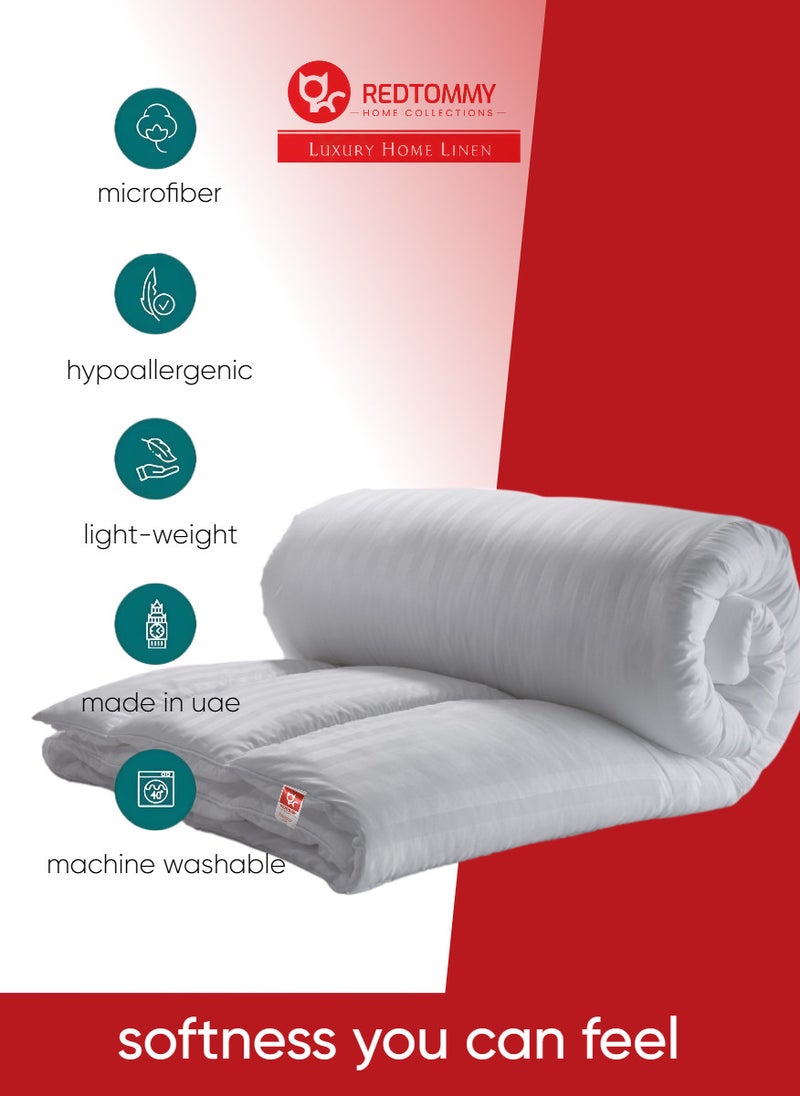 REDTOMMY Microfiber Duvet White 240x260cm - Image 4
