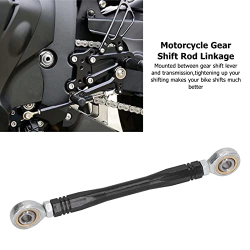 Tbest Gear Shift Linkage Shifter100mm Motorcycle Gear Shift Shifter Rod Linkage CNC Aluminum Alloy Universal for Motorbikes - Image 3