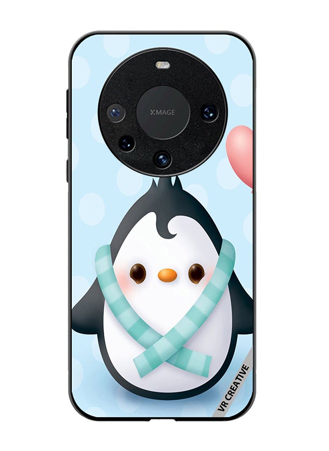 VR CREATIVE Protective Case Cover For Huawei Mate 60 Pro Plus Baby Penguin Design Multicolour  - Image 1