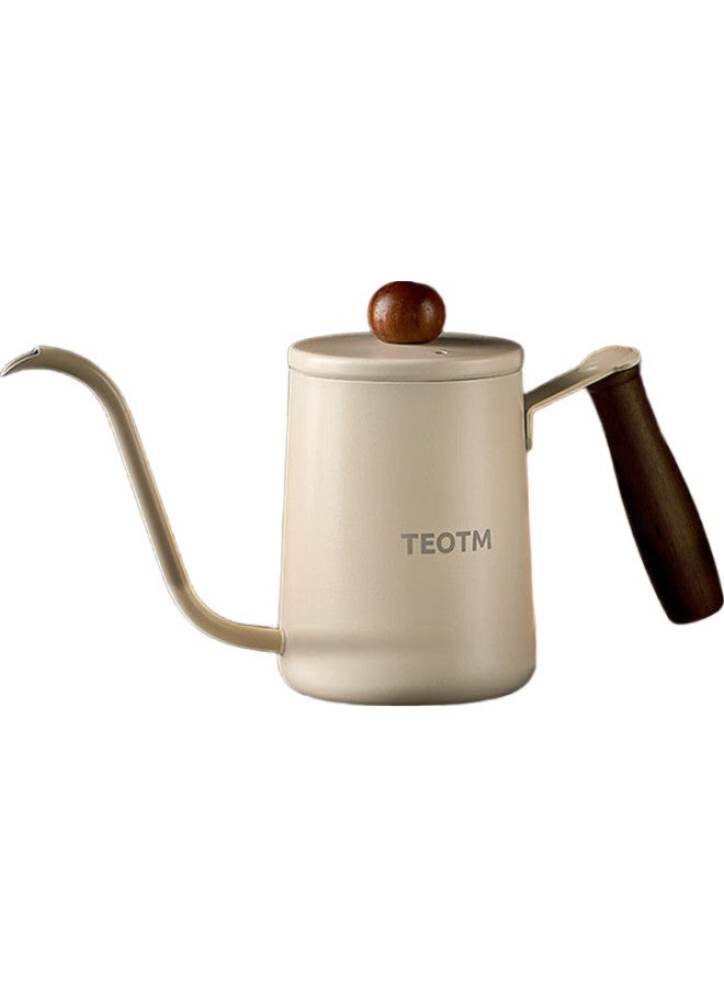 Teotm Pour-Over Coffee Maker, 304 Stainless Steel, Home Use, Drip Coffee Pot, Long Spout, Narrow Mouth, Manual Pour-Over Coffee Maker - Image 3