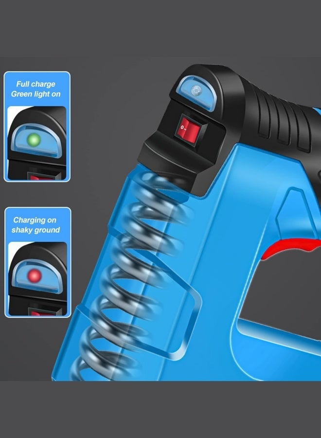 M MIAOYAN Electric stapler, two-in-one lithium-ion electric stapler, cordless woodworking stapler and cordless stapler set (with staples) and USB charger, DIY interior decoration electric stapler - Image 5