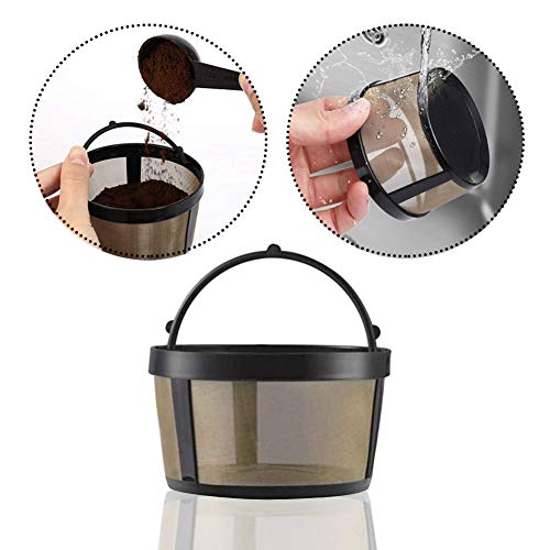 MagiDeal Permanent Basket-Style Coffee Filter designed for Mr. Coffee 10-12 Cup Basket-Style Coffeemakers - Image 3