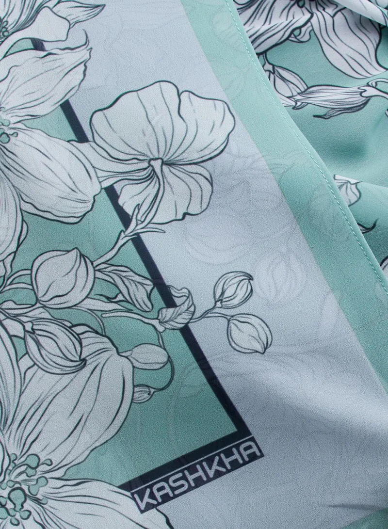 KASHKHA Flower Print Hijab