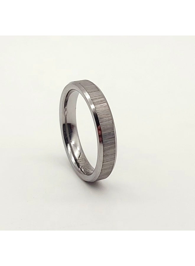 4mm Brush polished center Tungsten Carbide - Image 4
