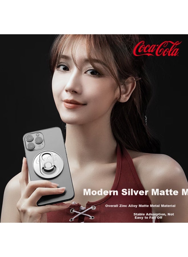 Coca-cola T14 Coca-cola Magnetic Phone Stand Creative Ring Buckle Suitable For Apple Huawei Android Phone Case Rotatable Lazy Drama Artifact - Image 4