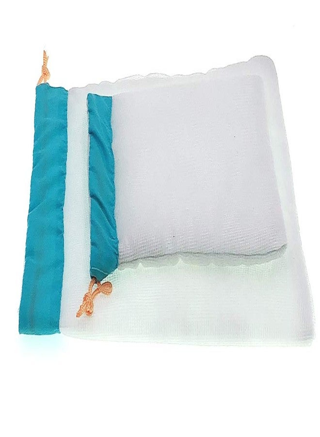 HORTIPOTS Pump Filter Bag Large, Mesh Barrier Bag 12 inch x 10 inch for Submersible Water Pumps under 1000GPH - Image 2