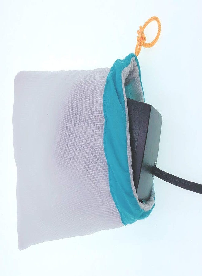 HORTIPOTS Pump Filter Bag Large, Mesh Barrier Bag 12 inch x 10 inch for Submersible Water Pumps under 1000GPH - Image 4