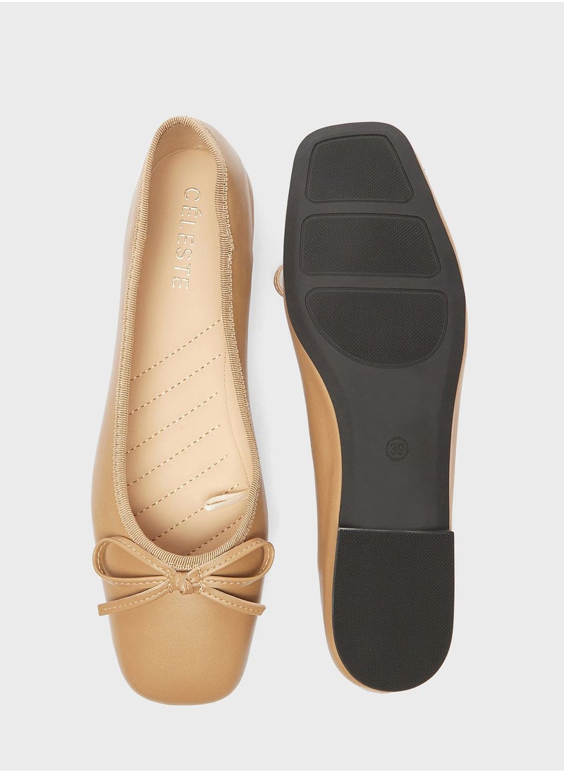 Celeste - Pointed Toe Flat Ballerinas - Image 1