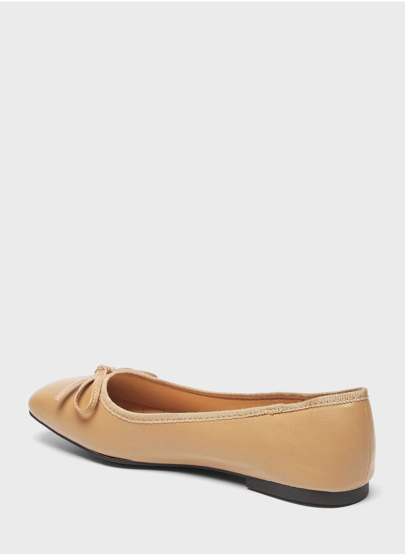 Celeste - Pointed Toe Flat Ballerinas - Image 1