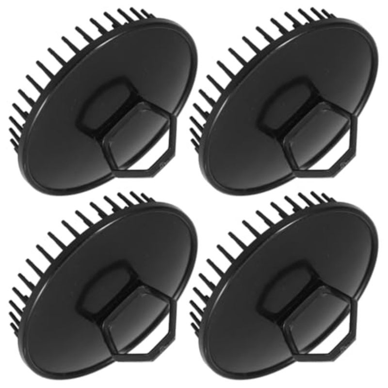 4Pcs Hair Scalp Massager Brush Set Portable Shampoo Scalp Exfoliator for Deep Cleaning Relaxation and Dandruff Control Suitable for All Hair Types - Image 1