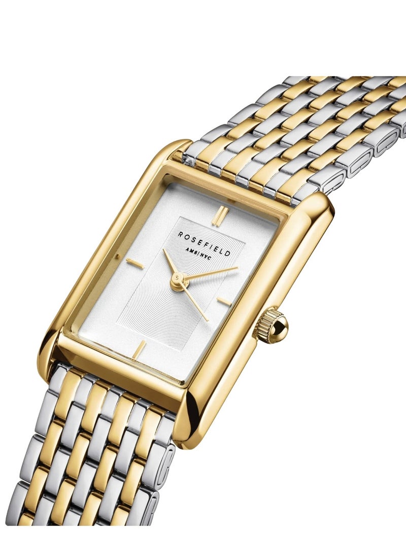 RoseField Women's Heirloom Duotone Analog Quartz Stainless Steel Watch HWDSG-H03 - 21mm  - Image 2