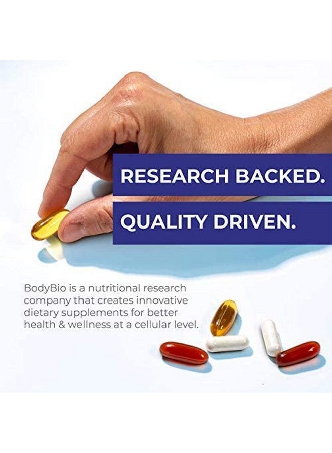 BodyBio Omega Oils 3 & 6 Essential Fatty Acids For Brain And Heart Health ; Organic Safflower And Flax Seed Oil Blend ; Cold Pressed Oils ; Dha Epa ; Balance Oil 180 Softgel - Image 5