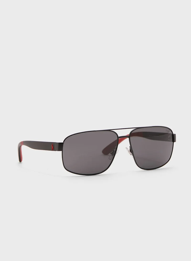 0Ph3112 Aviator Sunglasses