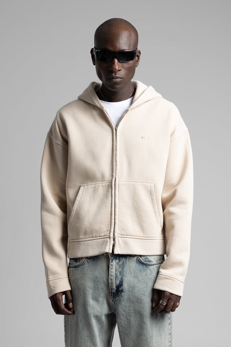 كاتش سترة رياضية بسحاب وغطاء رأس - Image 3