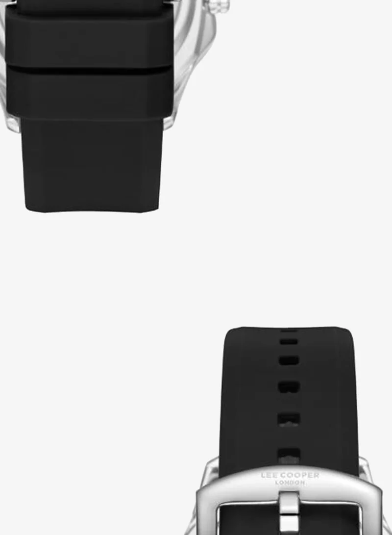 Lee Cooper  Men's Silicone Analog Watch LC08254.351 - 28 mm for Men | Best Price UAE