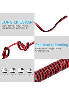 Arabest 6FT Heavy Duty Car Cigarette Lighter Extension Cord with LED Light for Tire Pump, Air Compressor, Refrigerator, Coffee Maker. Includes 1 Extra Fuse.  - Image 4