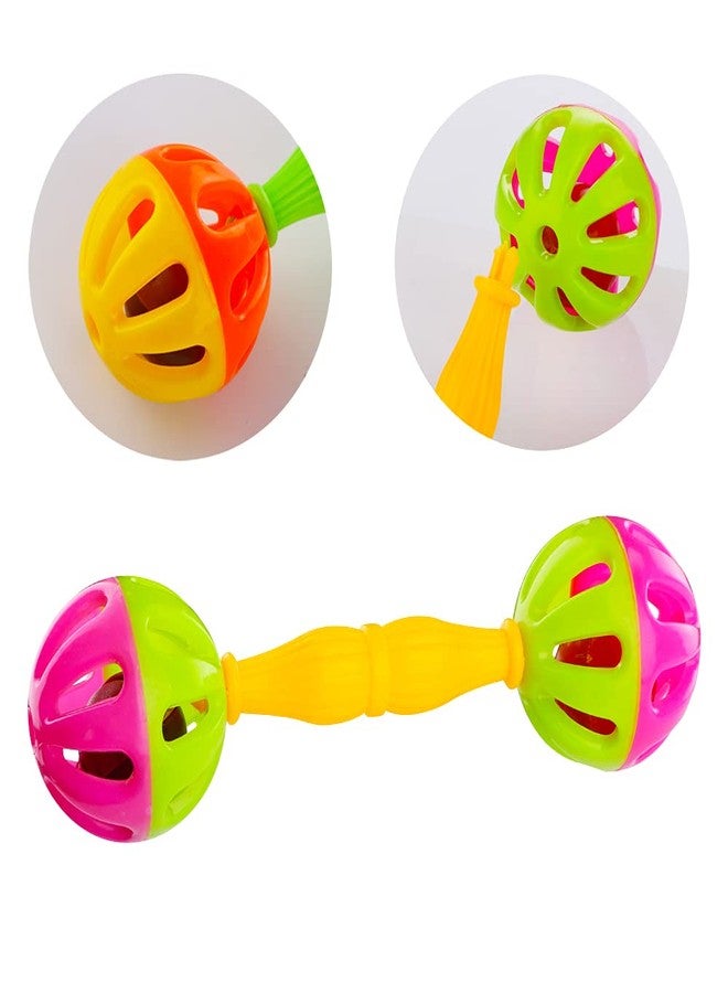 DQITJ 4 Pack Bird Barbell Dumbell Foot Toy for Small Bird Parrot Green Cheek Parakeet Cockatiel Conure Love Birds - Image 5