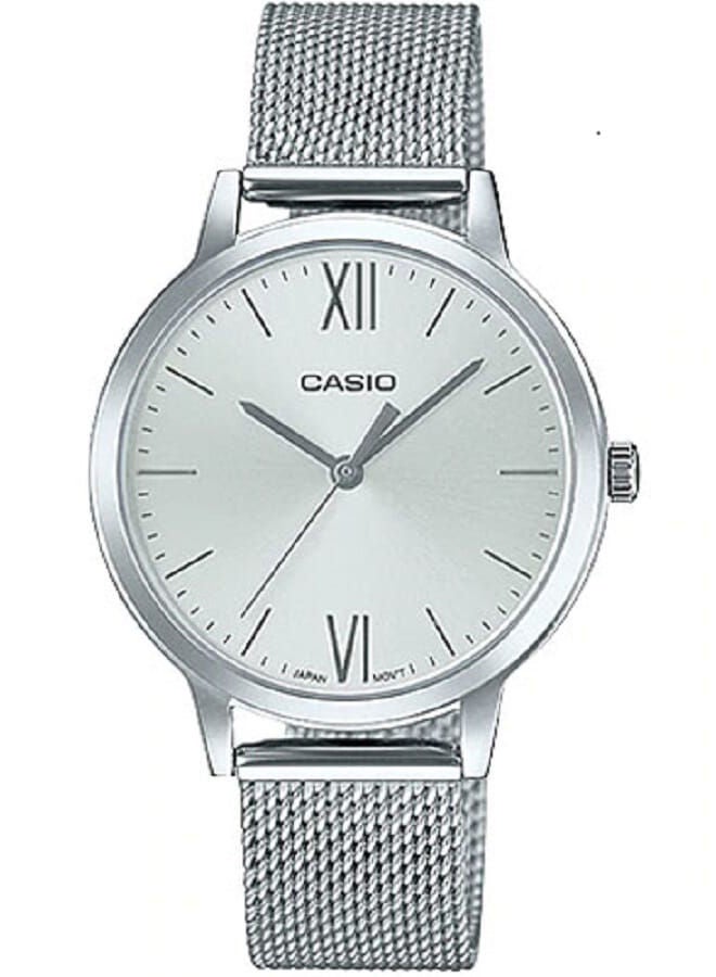 CASIO Stainless Steel Analog Wrist Watch LTP-E157M-7ADF - Image 1