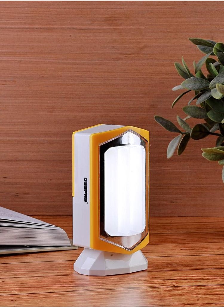 GEEPAS Rechargeable Led Lantern 4.2W 1200mAh - Light Dimmer Function | 21Pcs LED Tube | Suitable for Power Outages, Hiking, & Camping  - Image 3