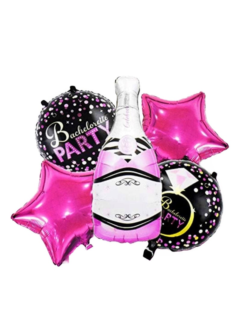 5 PCS Foil Balloon Set For Bride To Be - Image 1