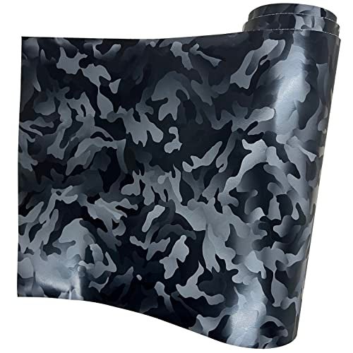 LZLRUN Forged Matte Carbon Fiber Black Vinyl Wrap Roll Air Release Sticker Sheet Film DIY Decal Car Auto Vehicle Morotcycle Self Adhesive (Ghost Black, 1ft x 3.5ft) - Image 3
