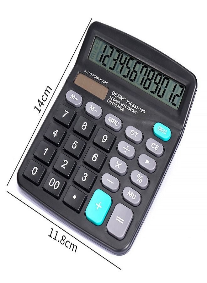 Generic 12 Digit Solar Desktop Calculator  - Image 2