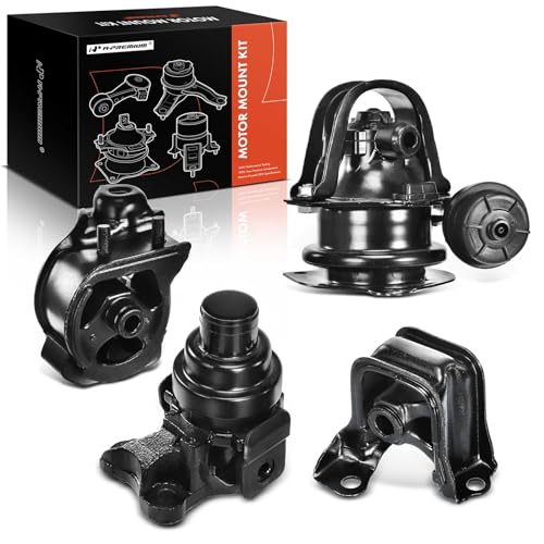 A-Premium 4PCS Engine Motor Mount and Transmission Mount Set Compatible with Honda Accord 1994-1997, Odyssey 1995-1998 & Isuzu Oasis 1996-1999, 2.2L 2.3L, Replace# 50840SV4980, 5862031360 - Image 1