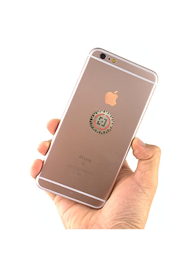 Generic - E-commerce Export Qiankun Empty 24K Metal Radiation-proof Energy Mobile Phone Stickers Wholesale-Color:Silver - Image 1