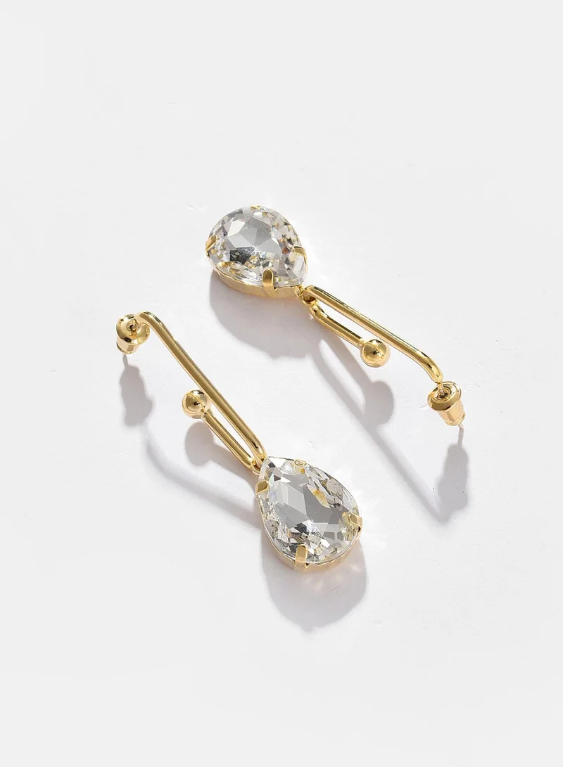 SOHI Stones Artificial Drop Earring Jewellery