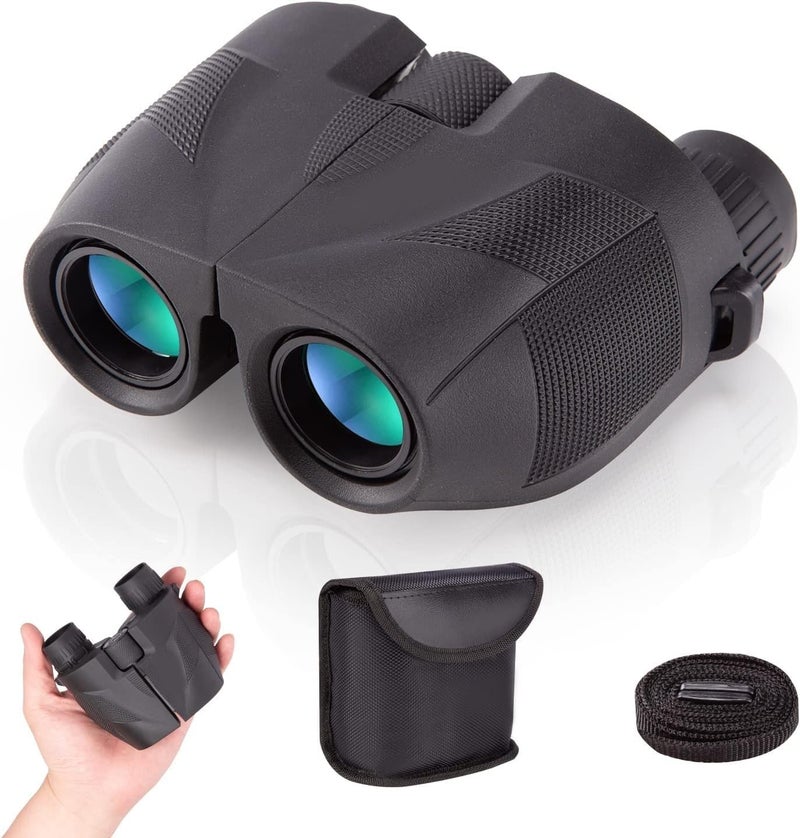 HETVIN 10x25 Binocular for 1000m Long Distance | Compact 10x25 Mini Optics Compact and Portable Ideal for Outdoor Hunting Bird Watching Sports Travel Binocular for Kids & Adults - Image 1