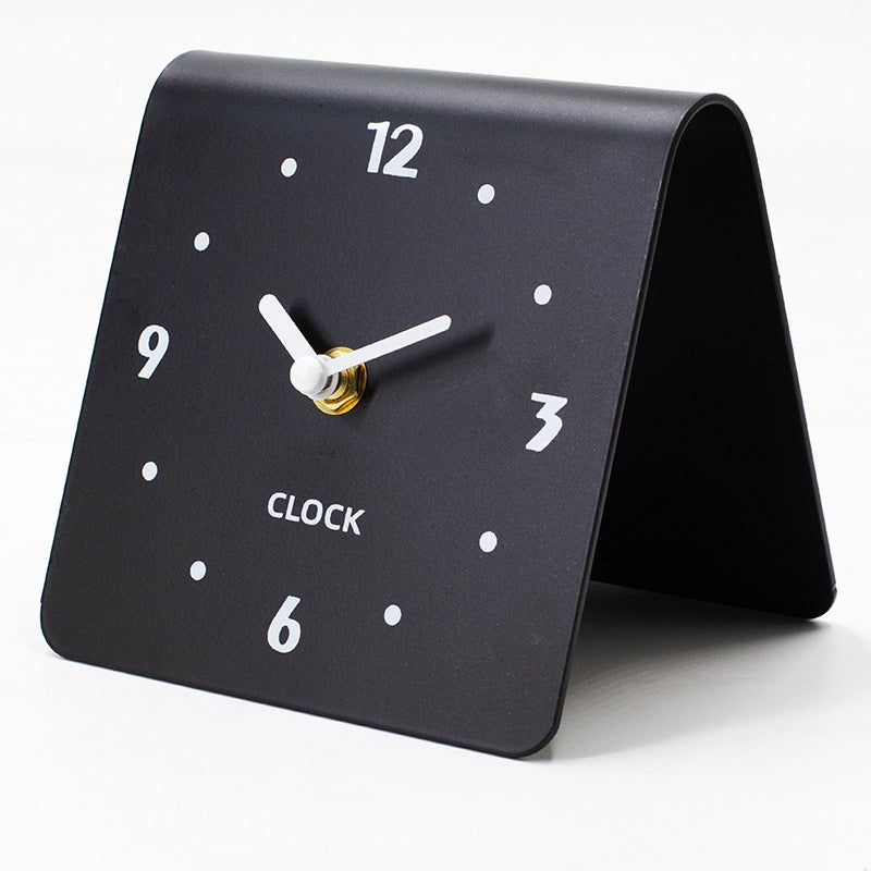 Hicat Creamy Silent Mantel Clock Modern Creative Decoration lin20292 (metal) 