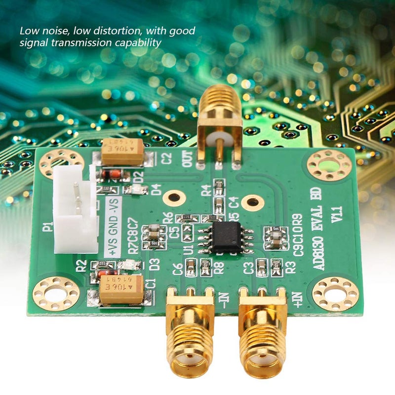 AD8130 High Speed Differential Amplifier Module ADC Driver Board with Adjustable Gain Low Noise High CMMR for Signal Processing Data Acquisition Systems - Image 2